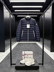 Colestore Moncler Night Blue Daniel Short Down Jacket - 1
