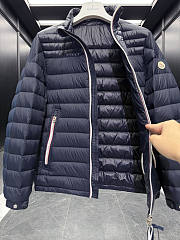 Colestore Moncler Night Blue Daniel Short Down Jacket - 5