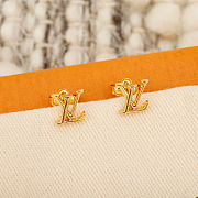 Colestore Louis Vuitton LV Iconic XS Earrings Gold - 1