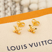 Colestore Louis Vuitton LV Iconic XS Earrings Gold - 3
