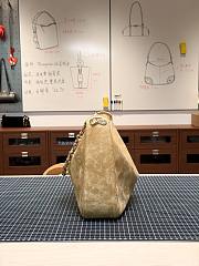 Colestore Chanel Fall Winter 2026 Large Hobo Bag   Suede Calfskin & Gold Metal  Dark Beige  28 x 41.5 x 8cm - 2