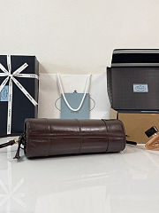 Colestore Prada Bonnie medium leather handbag Dark Brown 32 x 15.5 x 12cm - 6