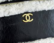 Colestore Chanel  Fall Winter 2026 Pre-Collection  Vanity with Chain  Aged Calfskin, Ecru Shearling & Gold-Tone Metal Black 12 x 25 x 5cm - 2