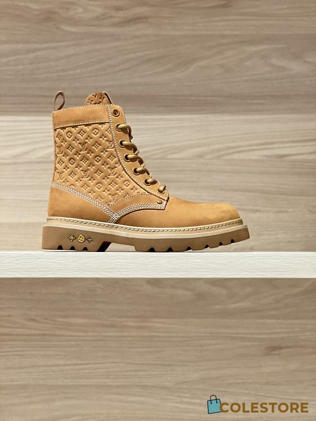Colestore Louis Vuitton LV Ranger Boot Beige Nubuck - 1