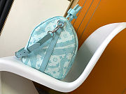 Colestore Louis Vuitton LV Aquagarden Keepall Bandoulière 50 Crystal Blue 50 x 29 x 23 cm - 3