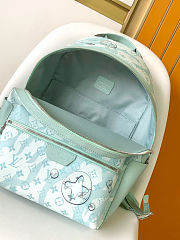 	 Colestore Louis Vuitton LV Aquagarden Discovery Backpack PM Crystal Blue 29x38x20cm - 5