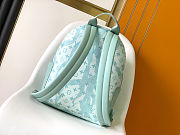 	 Colestore Louis Vuitton LV Aquagarden Discovery Backpack PM Crystal Blue 29x38x20cm - 3