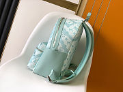	 Colestore Louis Vuitton LV Aquagarden Discovery Backpack PM Crystal Blue 29x38x20cm - 2