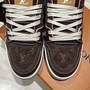 Colestore Louis Vuitton LV Trainer Sneaker Brown Suede calf leather/Plain calf leather - 5