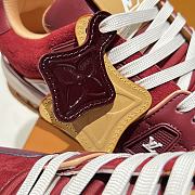Colestore Louis Vuitton LV Trainer Sneaker Bordeaux Red Suede calf leather/Plain calf leather - 2