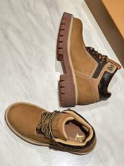 Colestore Louis Vuitton LV Remix Ankle Boot Beige Nubuck calf leather - 4