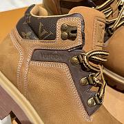 Colestore Louis Vuitton LV Remix Ankle Boot Beige Nubuck calf leather - 3