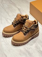 Colestore Louis Vuitton LV Remix Ankle Boot Beige Nubuck calf leather - 2