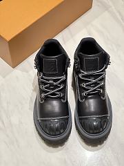 Colestore Louis Vuitton LV Remix Ankle Boot Black Plain calf leather - 6