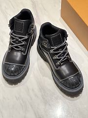 Colestore Louis Vuitton LV Remix Ankle Boot Black Plain calf leather - 5