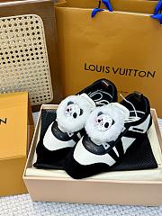 Colestore Louis Vuitton LV Sneakerina Black Lambskin/Suede calf leather  - 1