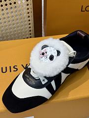 Colestore Louis Vuitton LV Sneakerina Black Lambskin/Suede calf leather  - 4
