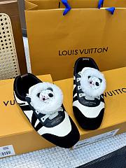 Colestore Louis Vuitton LV Sneakerina Black Lambskin/Suede calf leather  - 5