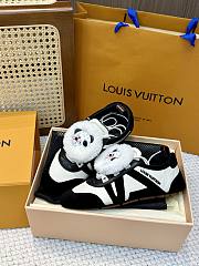 Colestore Louis Vuitton LV Sneakerina Black Lambskin/Suede calf leather  - 2