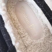 Coletsore Dior DiorAlps Dior Frost Ballet Flat Black Cannage Suede - 4