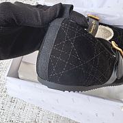 Coletsore Dior DiorAlps Dior Frost Ballet Flat Black Cannage Suede - 2