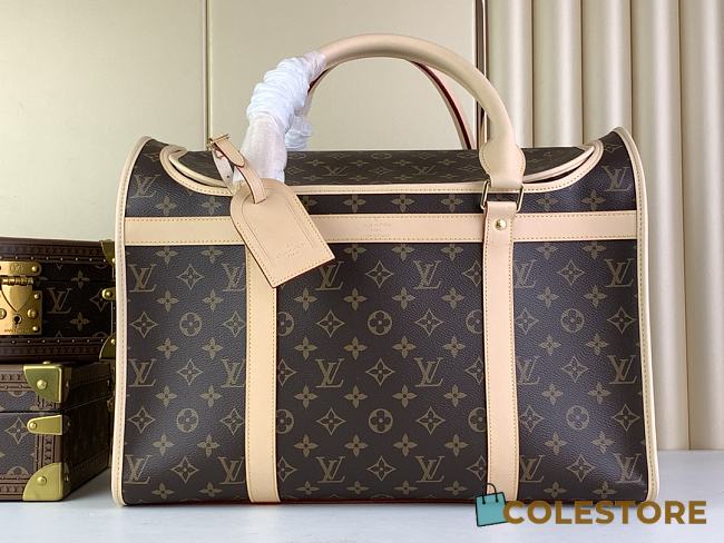 Colestore  Louis Vuitton Dog Bag Monogram Canvas 44 x 32 x 23 cm - 1