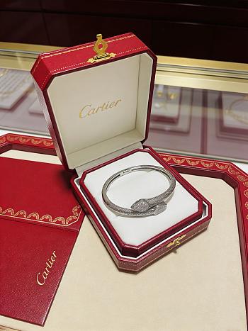 Colestore Cartier Panthère Pavé Diamond Cuff 