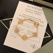 Colestore Van Cleef & Arpels Vintage Alhambra bracelet, 5 motifs yellow gold - 3