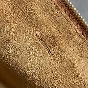 Colestore Celine Small Flair Bag in Suede Calfskin and Glossy Lambskin CAMEL / BLACK 24 x 12 x 9 CM - 5