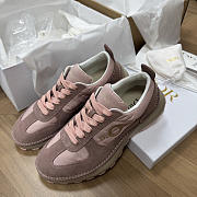 Colestore Dior Squash Sneaker Rose Tendre Suede Calfskin and Technical Fabric - 2