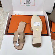 Colestore Hermes Oran sandal in Beige - 3
