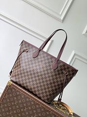 Colestore Louis Vuitton Neverfull Inside Out MM Damier Ebène / Monogram Rouge 47 x 28 x 14 cm - 6