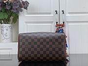 Colestore Louis Vuitton Speedy Soft 25 Damier Ebène / Monogram Rouge 25 x 19 x 15 cm - 5