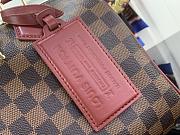 Colestore Louis Vuitton Speedy Soft 25 Damier Ebène / Monogram Rouge 25 x 19 x 15 cm - 2
