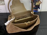 Colestore Louis Vuitton Capucines Edito Mocha Suede leather 33 x 12 x 8.5 cm  - 3