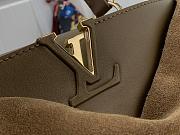 Colestore Louis Vuitton Capucines Edito Mocha Suede leather 33 x 12 x 8.5 cm  - 2