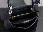 	 Colestore Louis Vuitton Capucines Edito Black Calfskin-leather 33 x 12 x 8.5 cm - 4