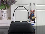 	 Colestore Louis Vuitton Capucines Edito Black Calfskin-leather 33 x 12 x 8.5 cm - 2