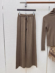 Colestore Hermes Wool Knit Set Brown - 5
