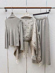 Colestore Hermes Wool Knit Set Gray - 5