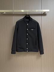 Colestore Prada Bomber Jacket Navy/Black/White - 3