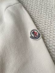 Colestore  Moncler White Ivory Monogram Cotton Blend Jumper - 4