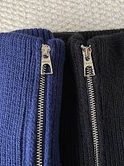 Colestore  Moncler Logo Rib Wool Turtleneck Cobalt Blue/Black - 4