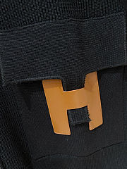 Colestore Hermes Wool Knit Jacket Black - 2