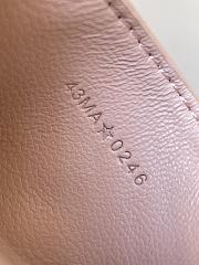 Colestore Dior Qixi Lady Dior Freesia Card Holder Two-Tone Latte and Ballet Pink Cannage Lambskin 10.5 x 8 x 0.5 cm - 2