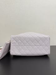 Colestore Chanel 25 Medium Handbag Grained Calfskin & Gold-Tone Metal Light Purple 40x30x15cm - 4
