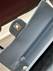 Colestore Chanel Classic 11.12 Handbag Blue Denim & Silver-Tone Metal  15.5 x 25.5 x 6.5cm - 4