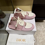 Colestore Dior Roadie Lace-Up Boot Soupir Pink Suede Calfskin  - 1