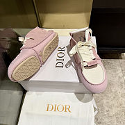 Colestore Dior Roadie Lace-Up Boot Soupir Pink Suede Calfskin  - 6