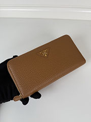 Colestore  Prada Caramel Large Leather Wallet 20 x 10.3cm - 5